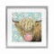 Stupell Industries Bubblegum Sweetie Cattle Framed Print Under Glass, design by Sara G. Designs